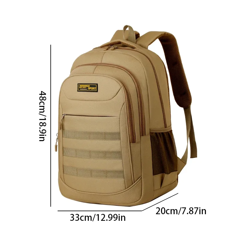 sac à dos universel pour hommes et femmes, sac à dos multi-usages de grande capacité pour ordinateur portable, sac à dos de voyage durable avec compartiment de sécurité