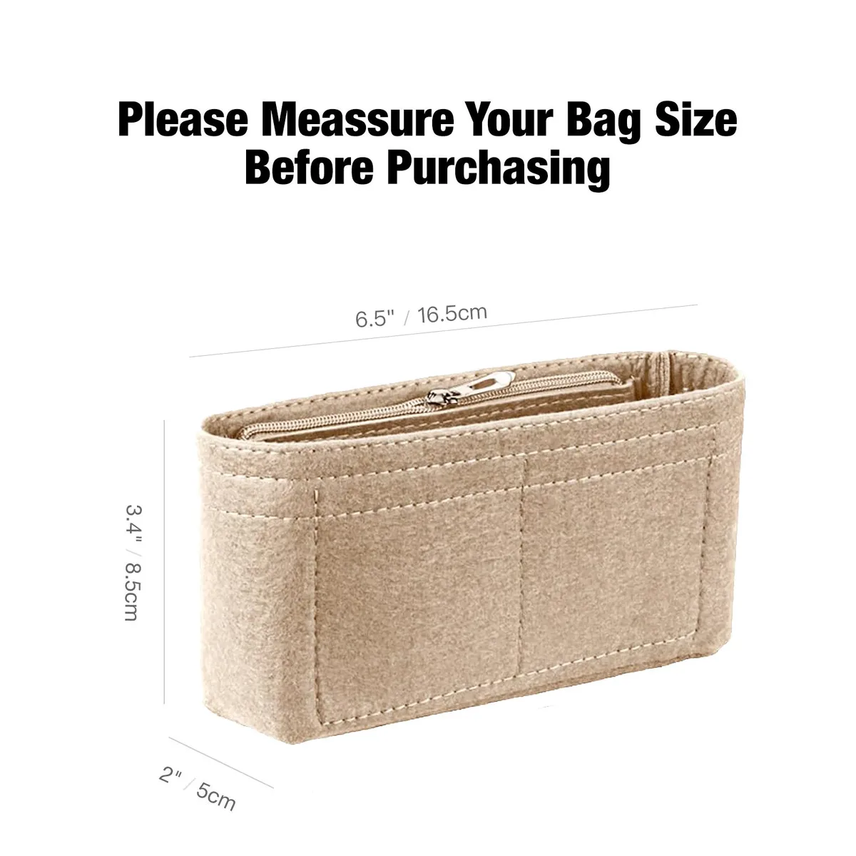 sac à main en feutre, sac de rangement, sac à main, organisateur pour longchamp, mini sac à bandoulière