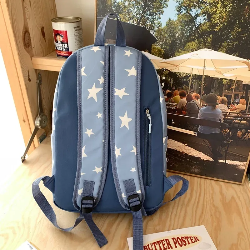 sac à dos étoile pour femmes et hommes, 17 pouces, sac à dos pour ordinateur portable, sac d'université, mignon sac à dos de voyage pour étudiant, sac à livres décontracté pour la rentrée scolaire