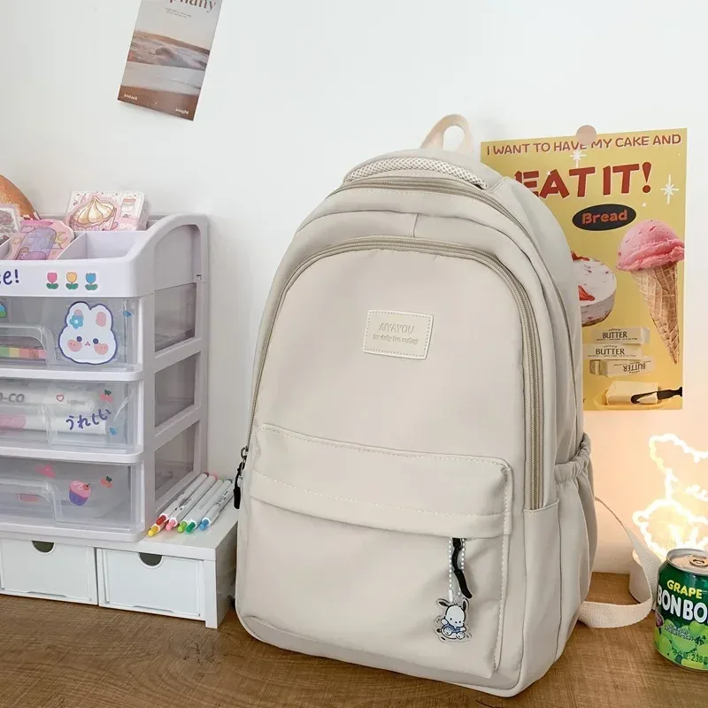 nouveau femme mode dame haute capacité étanche collège sac à dos à la mode femmes sacs d'école pour ordinateur portable mignon fille voyage livre sac cool