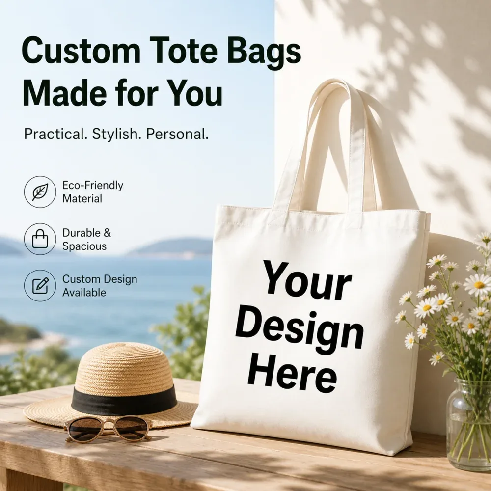 Sac fourre-tout personnalisé avec photo, sac à main en toile personnalisé, sac de voyage et de shopping tendance avec votre propre image, cadeau pour femmes et amies