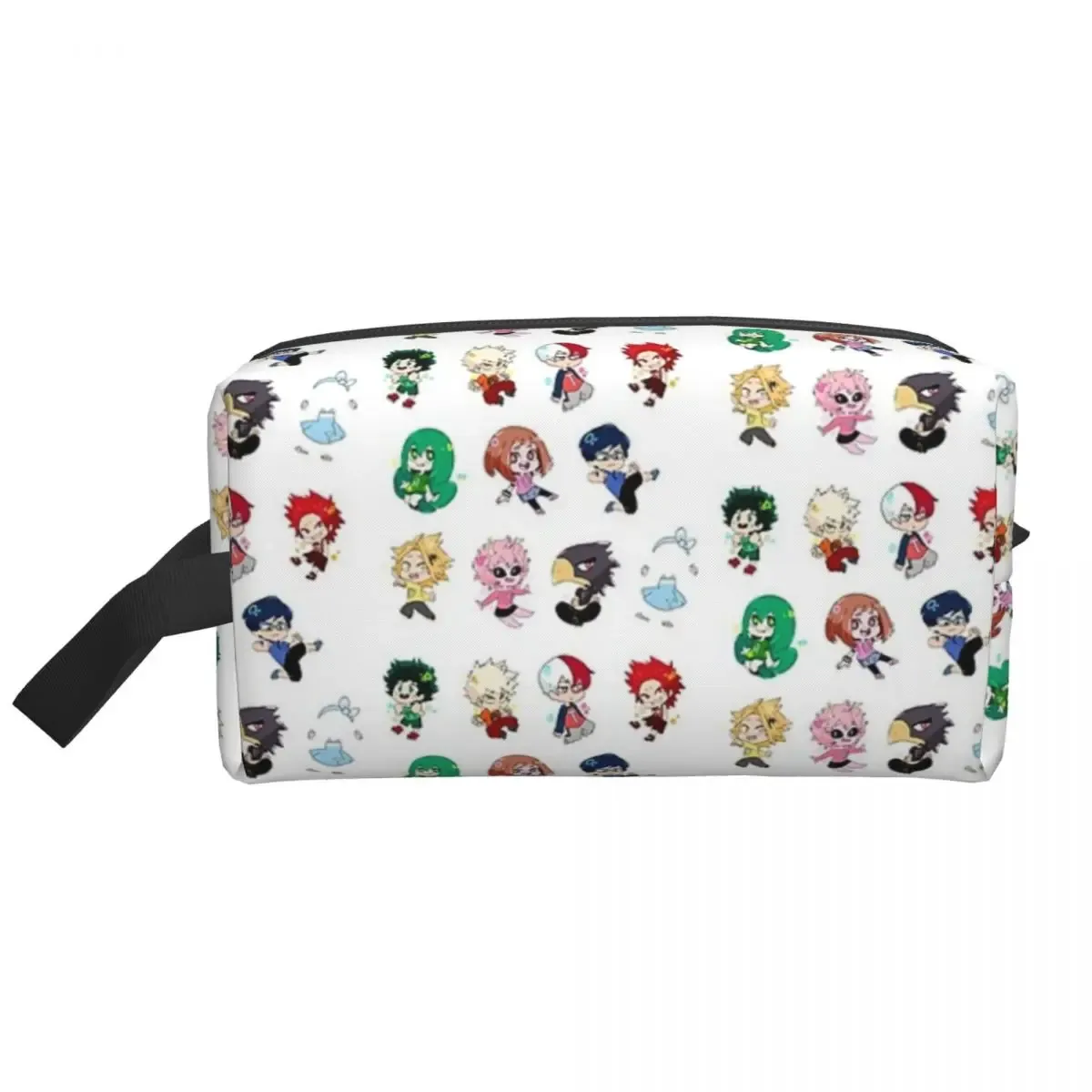 my hero academia – trousse de maquillage, organisateur de cosmétiques, trousse de toilette, trousse à cosmétiques pour femmes, trousse de beauté de voyage, trousse à crayons