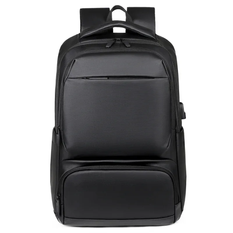 sac à dos d'affaires imperméable pour hommes, disponible en plusieurs couleurs, sac à dos de grande capacité pour les trajets quotidiens, peut accueillir des sacs pour ordinateur portable de 14 pouces