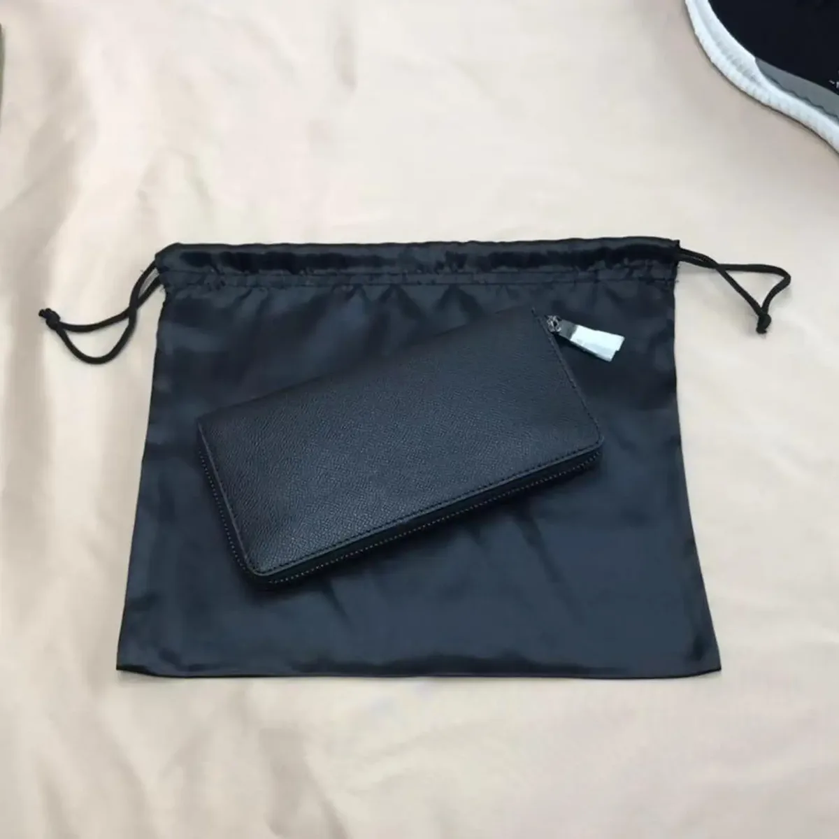 sac de rangement en soie satinée, pochette anti-poussière à cordon de serrage pour chaussures et vêtements, sacs de rangement anti-poussière