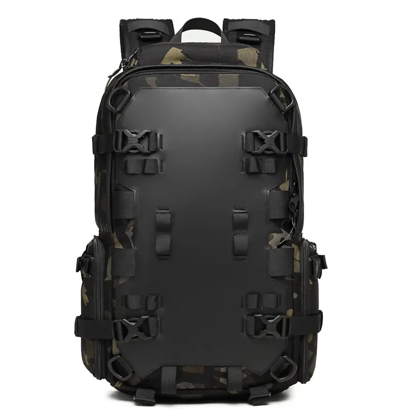 sac à dos ozuko mochila pour skateboard, sports de plein air, ordinateur portable 17 pouces, multifonction, imperméable, sac de voyage pour homme