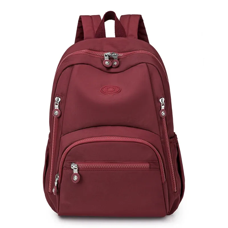 sac à dos de voyage en nylon pour femmes, sac à dos multifonctionnel, sac à bandoulière, sac à dos pour jeunes, sac à dos scolaire pour femmes