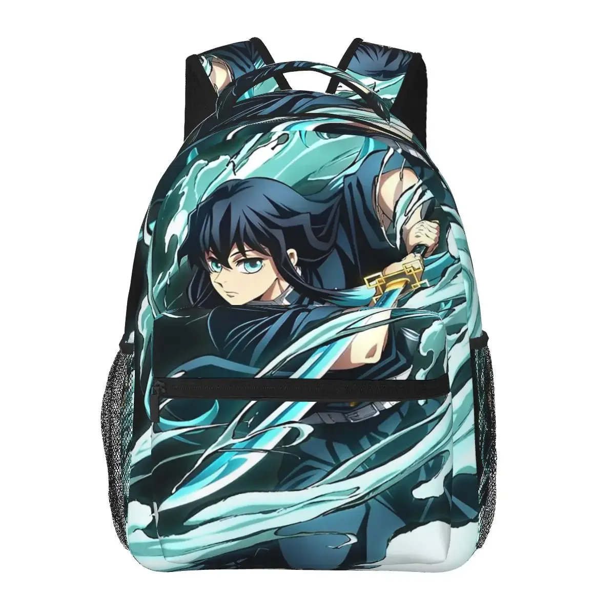 sac à dos scolaire muichiro tokito, sac de randonnée et de voyage pour hommes et femmes, sac à dos tendance, sac à bandoulière