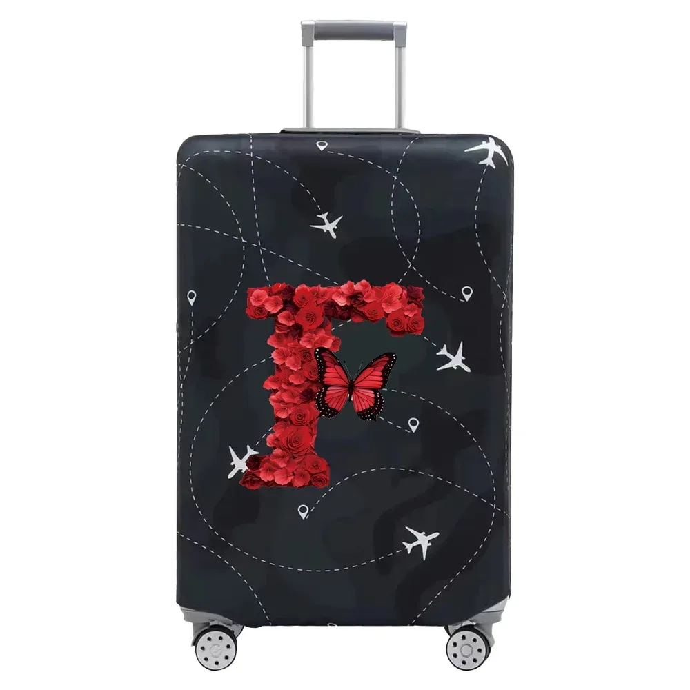 housse anti-poussière élastique pour sac de voyage, série rose, 18-32 pouces, résistante à l'usure, plusieurs styles