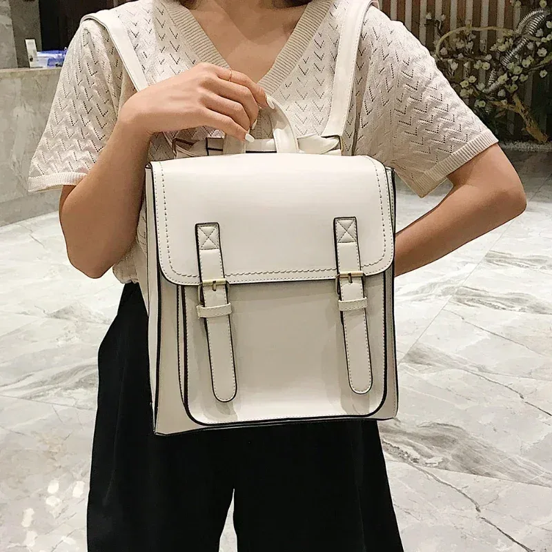 nouveau solide doux compartiment intérieur sacs à dos 2026 offre spéciale décontracté rabat poche sacs pour femmes intérieur fermeture éclair poche sacs à dos
