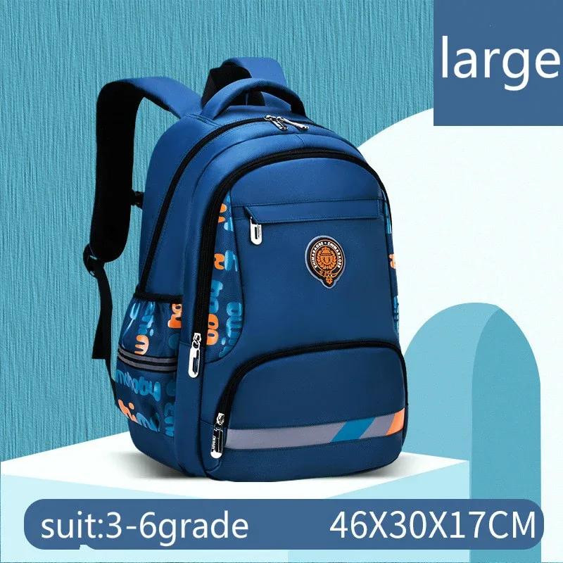 sac à dos d'école primaire étanche pour enfant fille et garçon