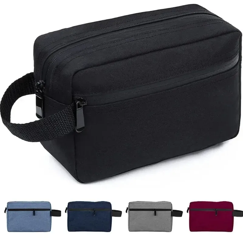 Trousse de toilette de voyage étanche pour hommes et femmes, étui de rangement de maquillage cosmétique, pochette de lavage de beauté, sac à main essentiel de gymnastique
