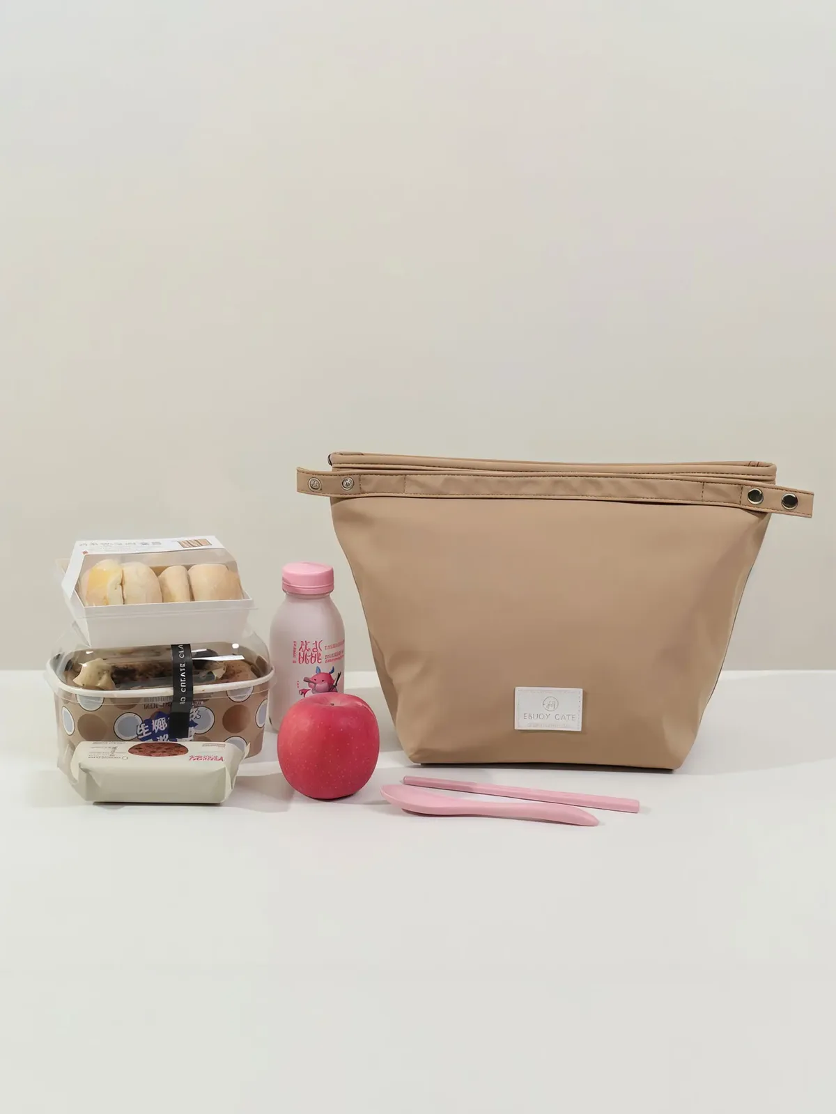 1pc nouveau sac fourre-tout pour boîte à lunch, sac isotherme imperméable, portable, grande capacité, pour employés de bureau, boîte à lunch pour étudiants, sac bento