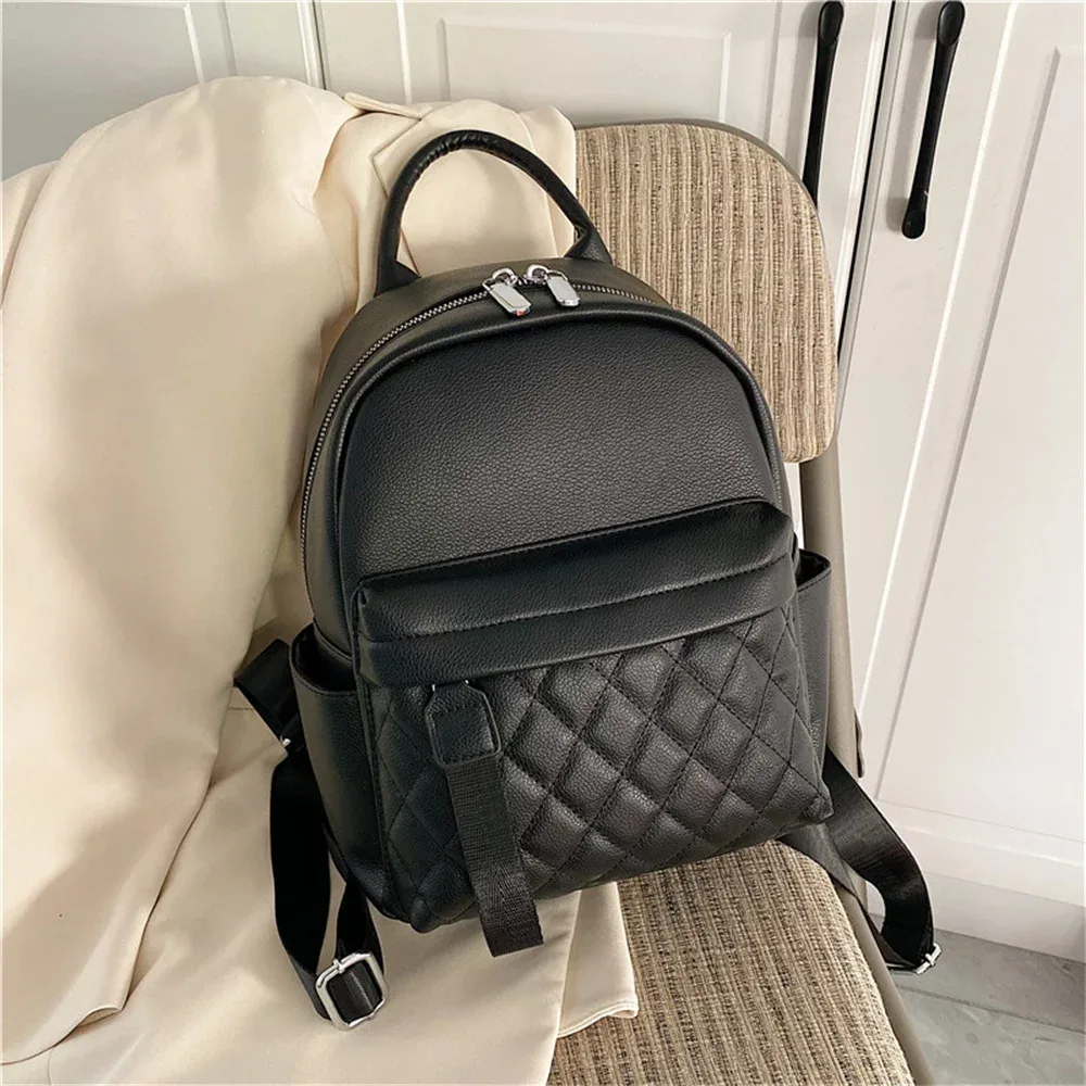sac à dos en cuir pu avec nom personnalisé pour femme, polyvalent, brodé avec tous les noms, cadeau pour dame, sacs d'extérieur, nouvelle collection