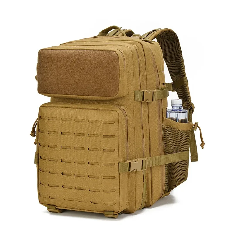sac à dos de randonnée molle 45l pour homme avec support pour bouteille, sac de randonnée extérieur, sac à dos de fitness