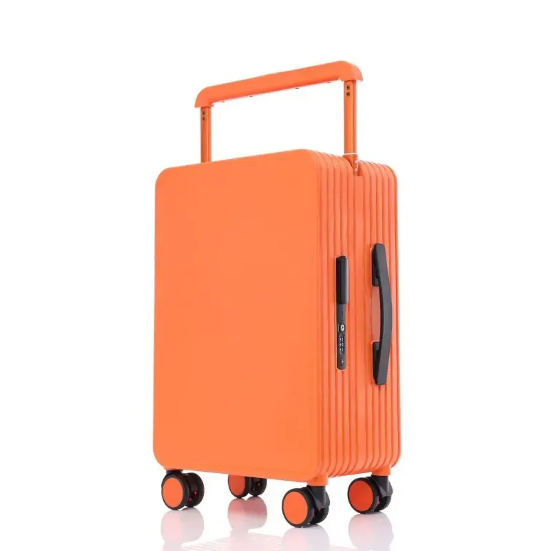 valise à traction large, valise à tirer pour femme, valise de voyage pour homme, vérifiée en boîte, valise d'embarquement de 20 pouces 24 pouces, vérifiée en