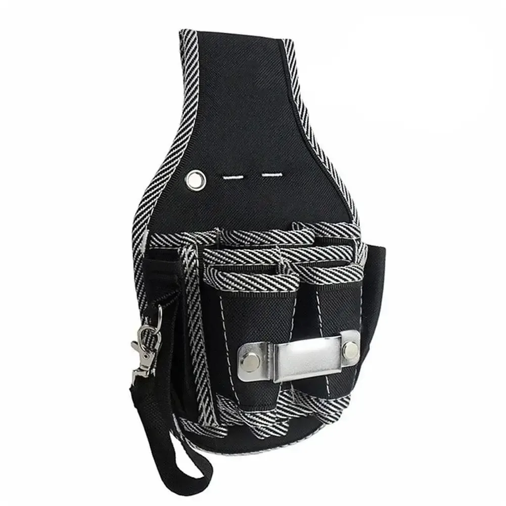 sacoche de ceinture simple pour électricien, porte-outils portable, étui de rangement pour outils, pochette de fixation pour perceuse
