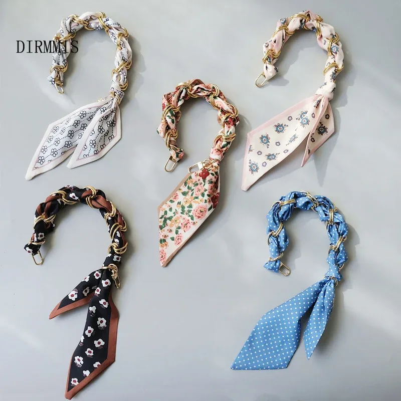 pièce de rechange amovible pour sac à main pour femme, accessoire de mode, point rouge, sangle de foulard, printemps, hiver, bricolage, nouveau