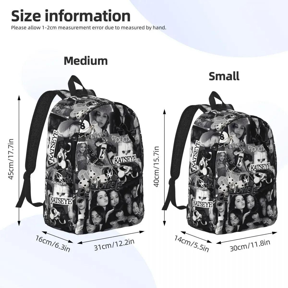 katseye sac à dos pour hommes femmes adolescent étudiant randonnée voyage sac à dos collège sacs en toile en plein air