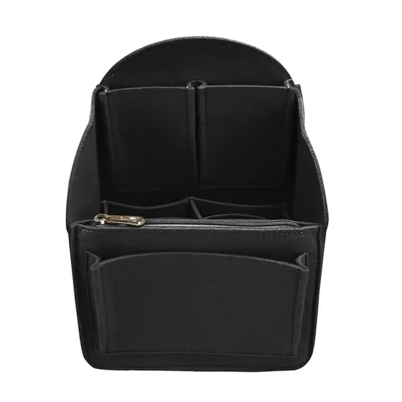 sac intérieur en feutre grande capacité, organisateur de sac à main, insert de rangement portable pour voyage, pochette pour sac à dos, sac à bandoulière, sac à main
