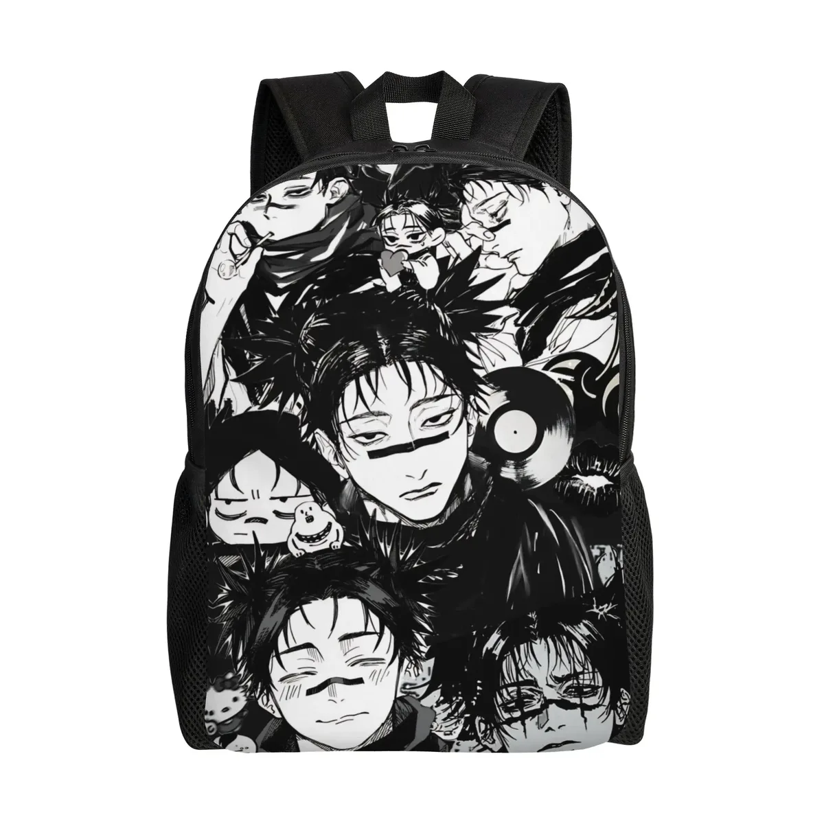sac à dos manga gojo satoru pour hommes, femmes, adolescents, étudiants, sac de travail, sac à bandoulière jujutsus kaisens, sac à dos d'université, sac de sport