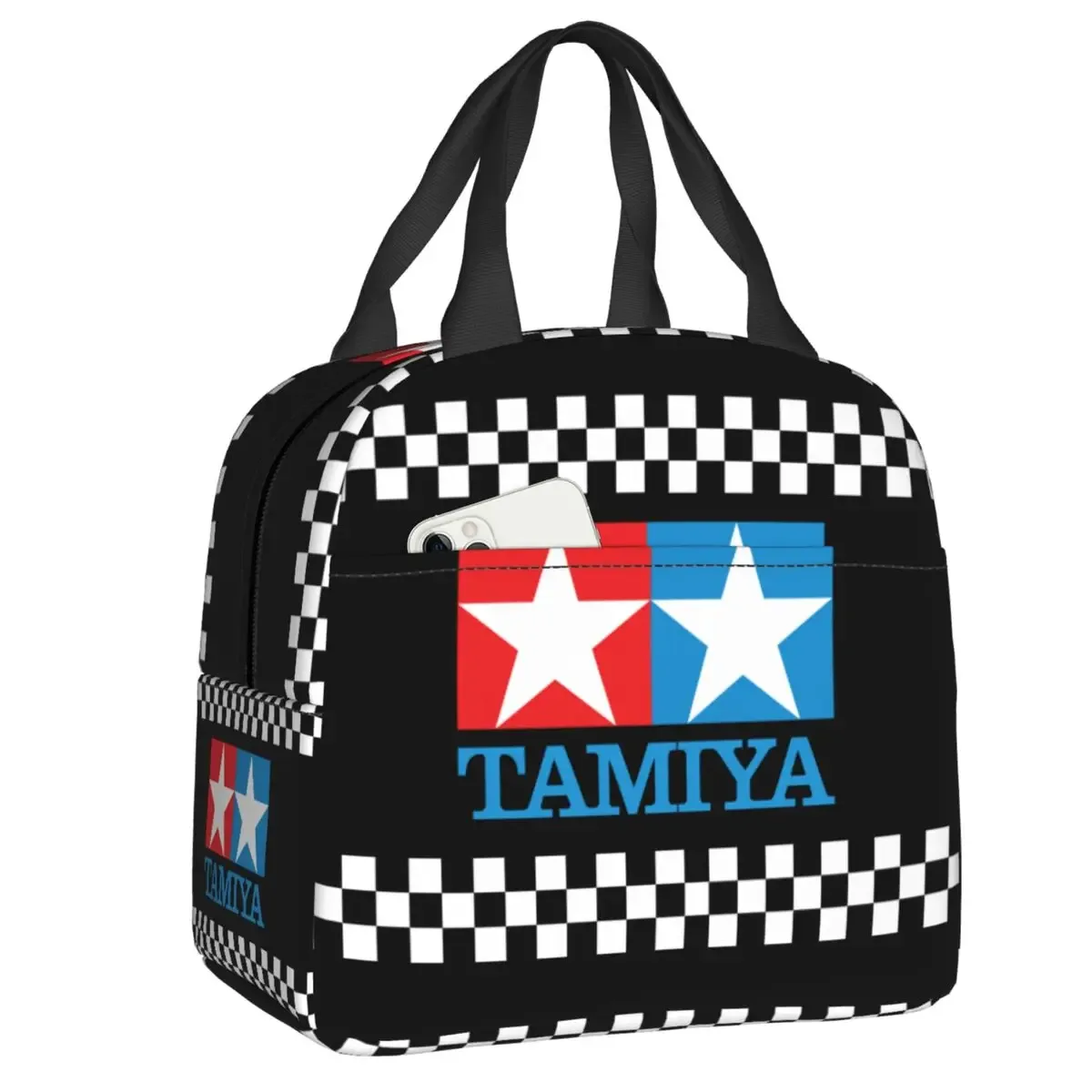 tamiyas – sac fourre-tout isolé personnalisé pour femmes, réutilisable, chaud, refroidisseur, sac à déjeuner thermique, voyage, nourriture, conteneur de pique-nique