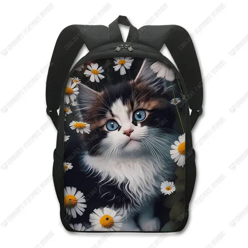 sac à dos chat mignon chat persan/siamese, sacs d'école pour enfants pour adolescents, chat britannique écossais, sacs à dos pour ordinateur portable, sac de livre chaton
