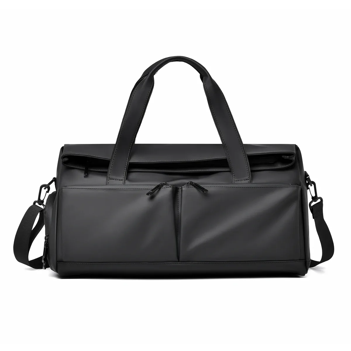 sac de voyage sportif de grande capacité, résistant à l'usure, avec compartiments séparés pour articles humides et secs et compartiment à chaussures indépendant, sac de fitness unisexe à porter à la main ou en bandoulière