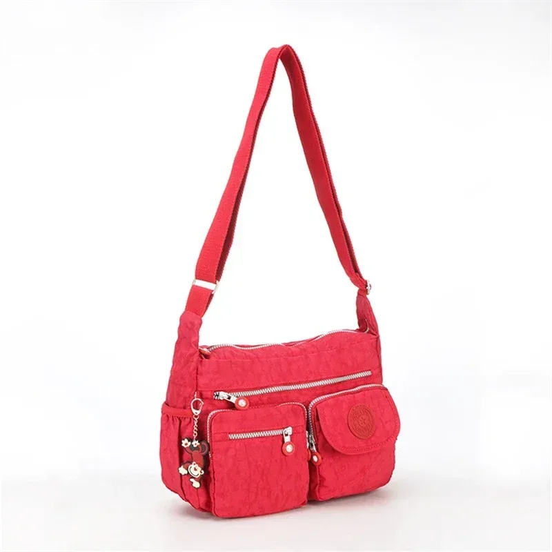 sac messager léger format a4, sac à bandoulière imperméable, sac unisexe grande capacité pour hommes et femmes