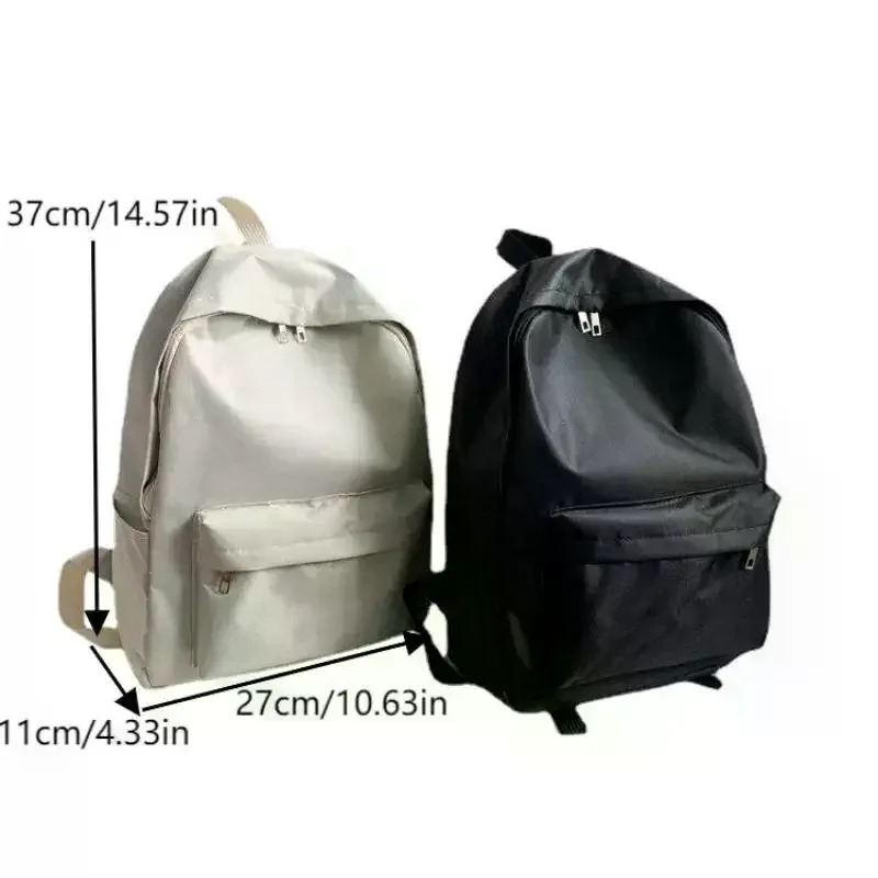 sac à dos simple et décontracté, grande capacité, sac d'école, voyage, déplacements, unisexe, sac à dos quotidien pour ordinateur portable, cadeaux d'anniversaire et de vacances