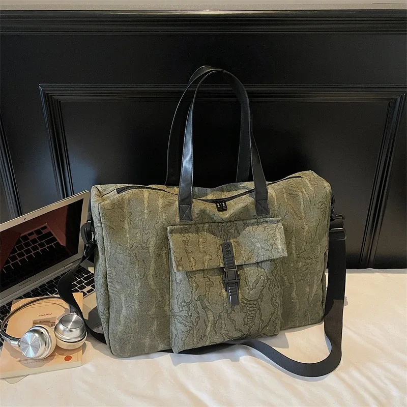 Sac fourre-tout Oxford grande capacité pour les trajets quotidiens et les voyages, nouvelle collection printemps 2026, imperméable, durable, multifonctionnel, sacs de voyage portables