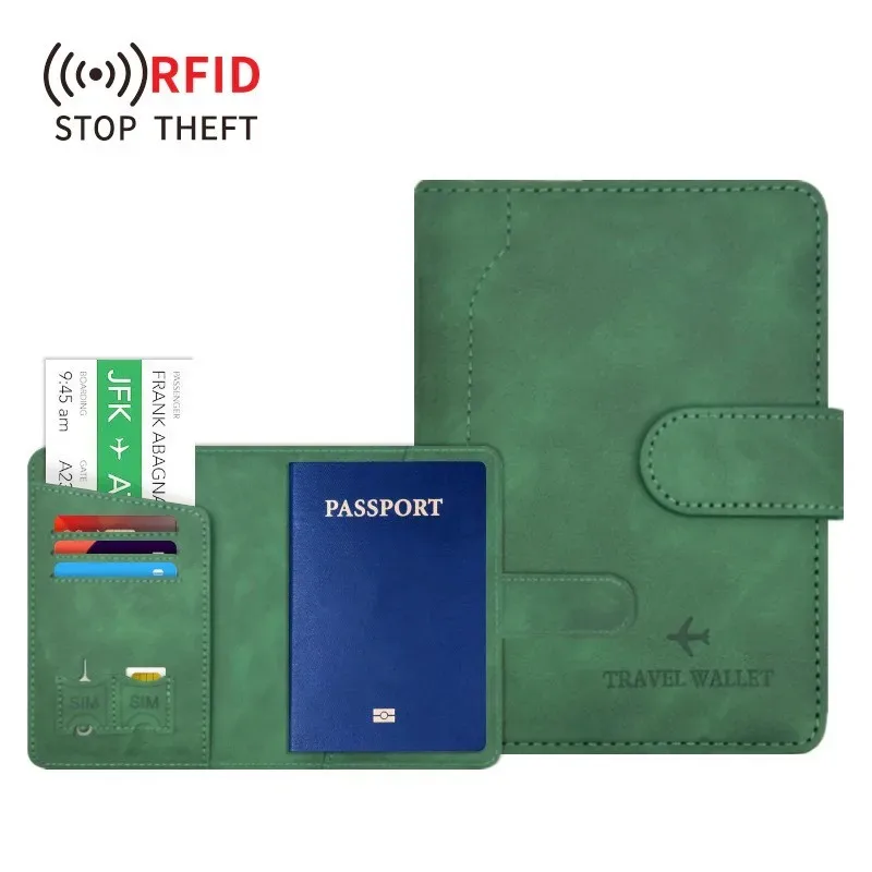 porte-passeport pour les essentiels de voyage, étui de protection pour passeport, accessoires indispensables pour les femmes et les hommes