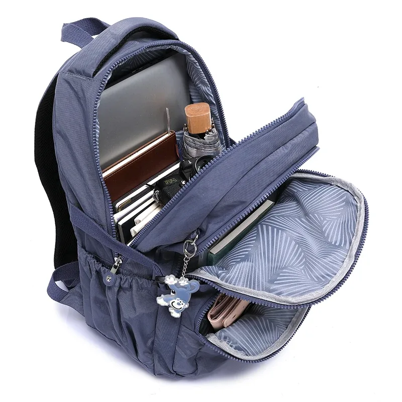 Sac à dos de voyage de luxe pour femmes et adolescents, élégant, pour Bara Mochila, grand sac d'école imperméable pour garçons