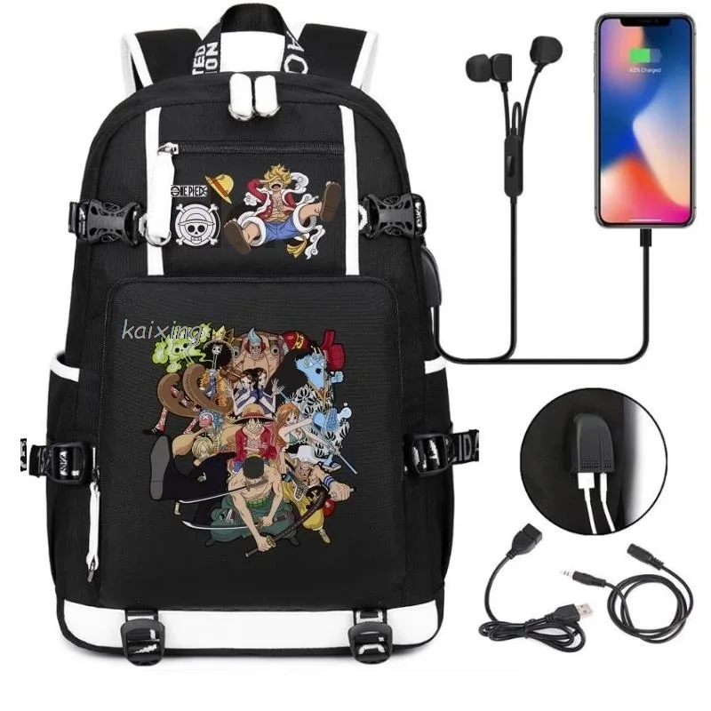 sac à dos brave one piece imprimé, sac à dos camouflage, sac à dos de grande capacité, sac de voyage, sacs d'école décontractés pour adolescents, pour cadeau
