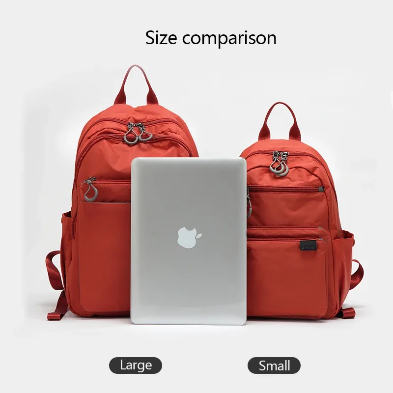 foueissac à dos étanche pour femme, grande capacité, toile de sport, sacs à dos pour ordinateur portable, voyage, mode, sac d'école en nylon pour étudiant, 2802-02