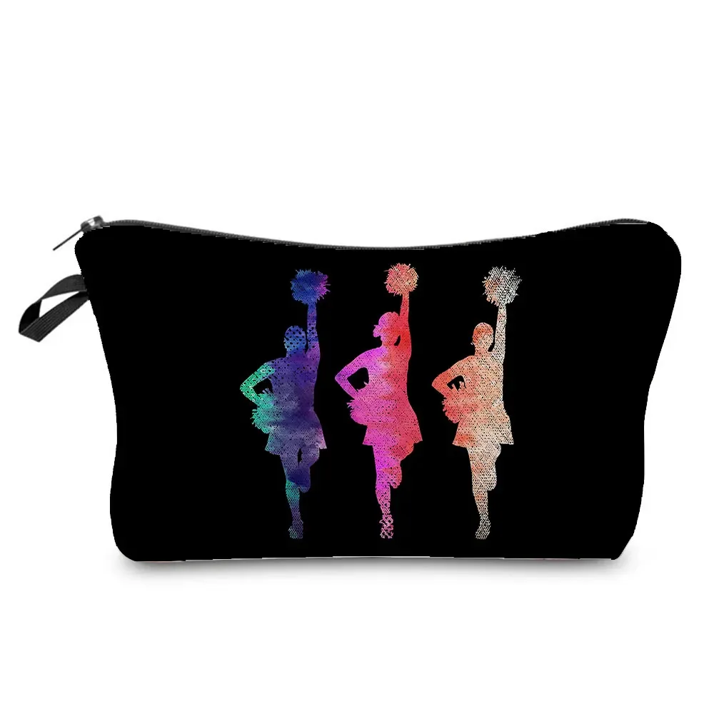 trousse à cosmétiques pom-pom girl pour femmes, trousses de maquillage pour adolescentes, pocommuniste de maquillage pour femmes, cadeau