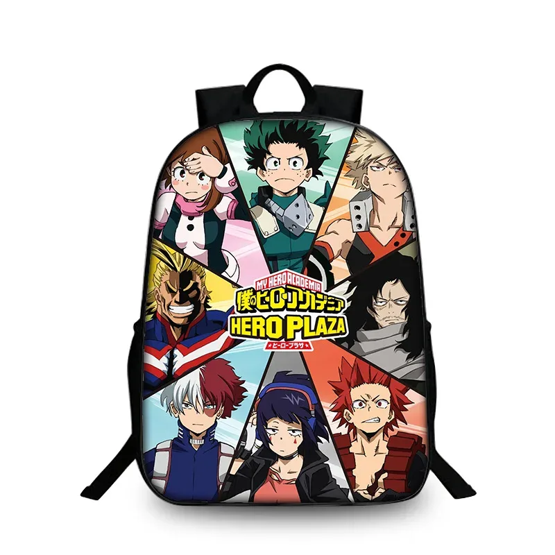sac à dos my hero academy pour élèves du primaire et du secondaire