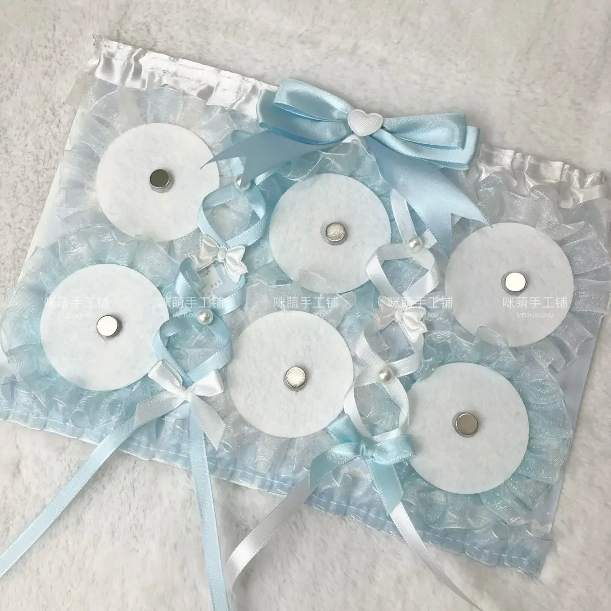 planche de rangement pour badges à épinglette, organisateur de sac ita en dentelle, accessoires de cosplay kawaii, décoration de sac ita