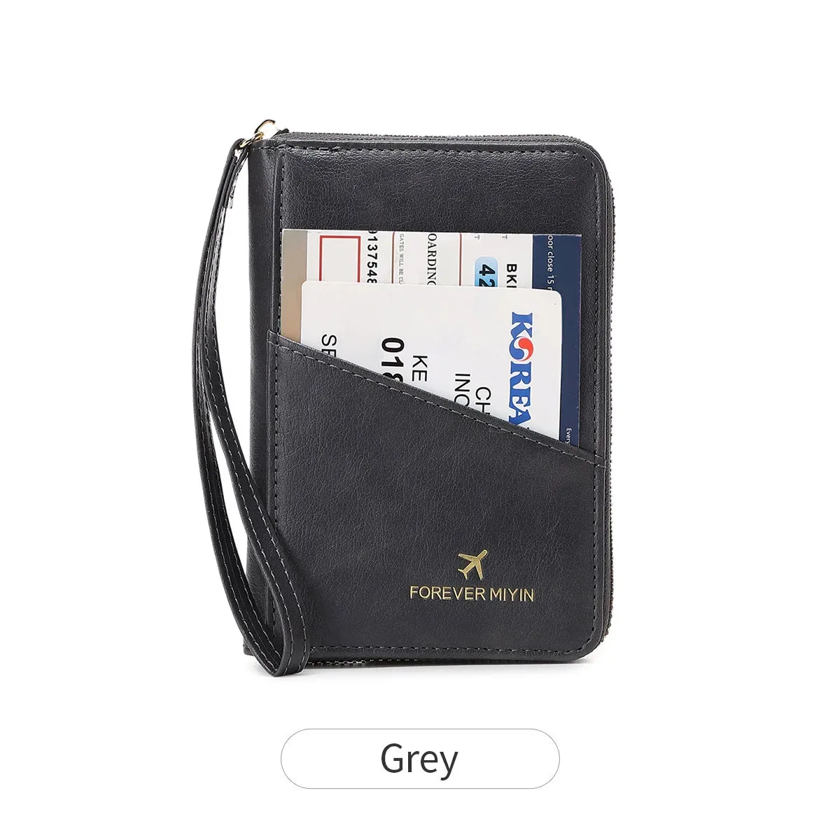 nouveau sac de passeport rétro pour hommes et femmes rfid couverture de passeport à la mode multifonctionnelpuleather clip de passeport accessoires de voyage