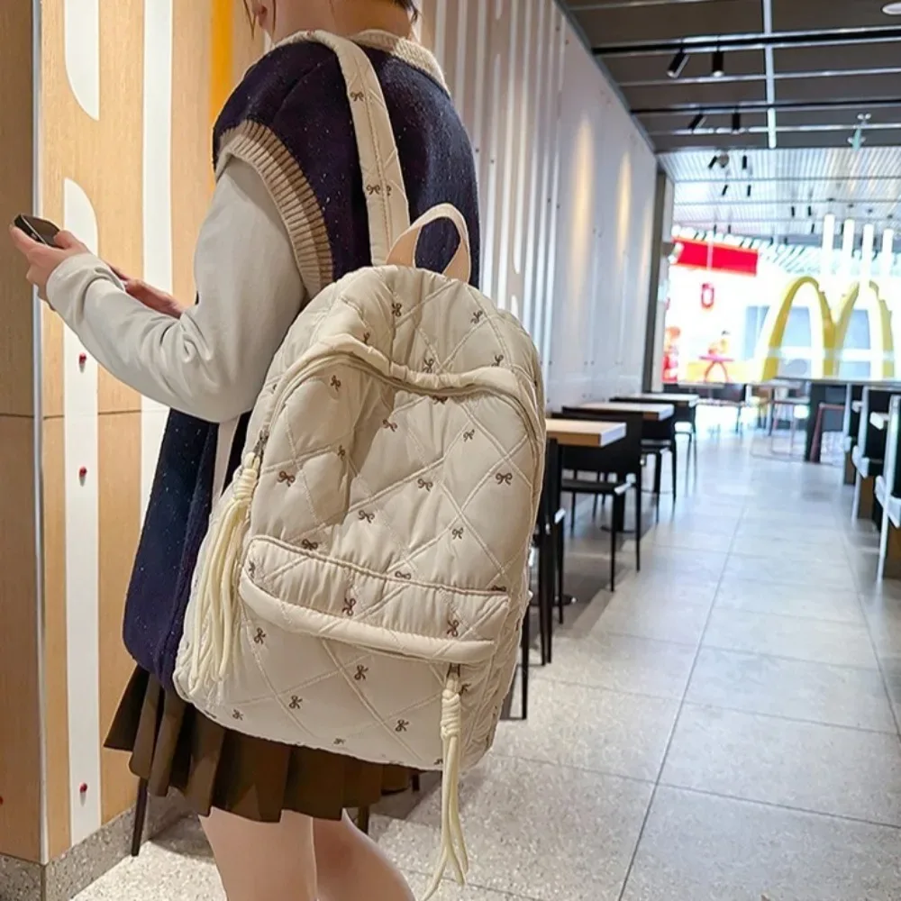 nouveau sac à dos scolaire grande capacité pour enfants, léger, avec nœud, sacs d'école, sac de tutorat pour garçons et filles
