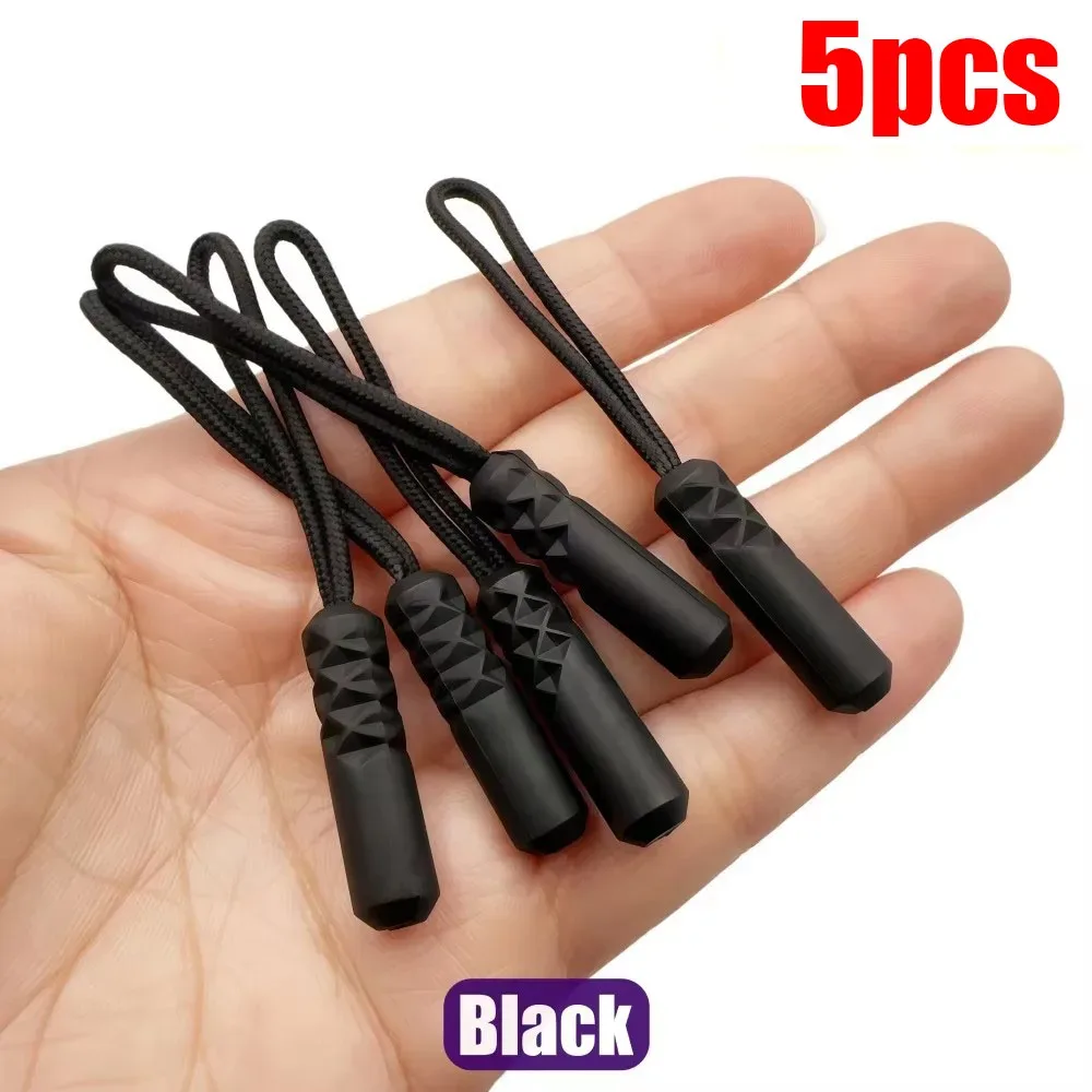 5/10 pièces tirettes de fermeture éclair, attaches de remplacement pour cordons, clips de fixation pour boucles cassées, languettes de fermeture éclair pour sacs de voyage, valises, tentes, sacs à dos