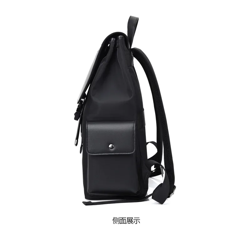sac à dos pour ordinateur portable d'affaires en cuir pour hommes, cartable de grande capacité pour étudiants, sac à dos de voyage étanche pour embarquement