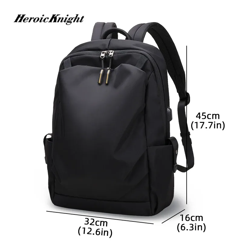 heroic knight – sac à dos multifonctionnel pour hommes, étanche, pour voyage en plein air, pour ordinateur portable, pour étudiants, nouvelle collection