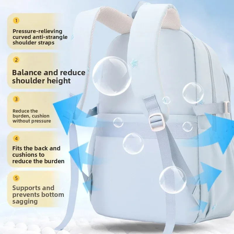 nouveaux sacs à dos scolaires tendance pour filles, sacs d'école imperméables, sacs à livres pour enfants, sacs à dos de voyage, mochilas escolar
