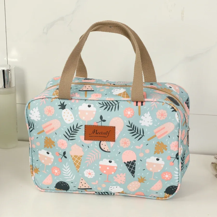nouveau sac à bagages de voyage de grande capacité avec sac à main étanche imprimé de dessin animé sac de rangement de fournitures de plein air sac à déjeuner