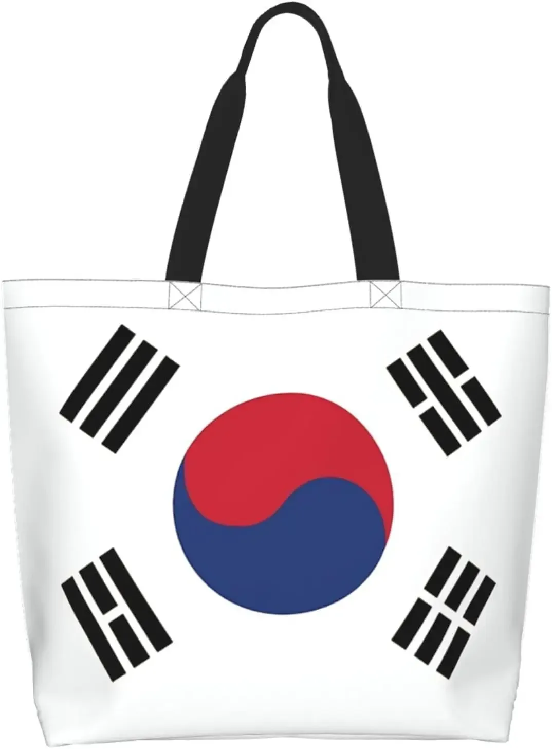 sac fourre-tout drapeau cubain pour femmes et hommes, grands sacs de courses réutilisables pour la plage, les voyages, la salle de sport, le yoga