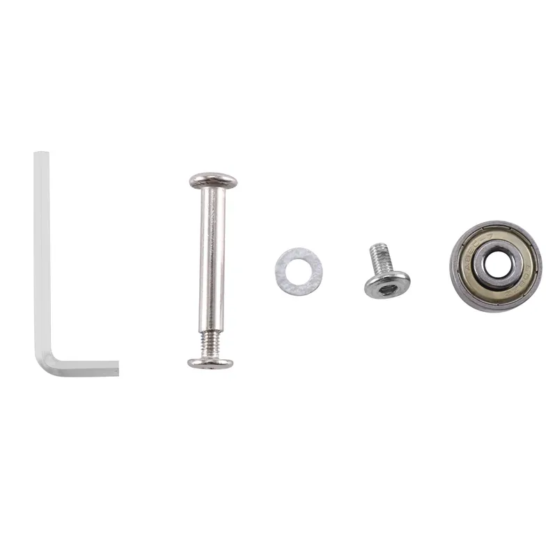abqr 80mm x 24mm roues à bagages roulements en acier au carbone roues pour valise patin 1 paire