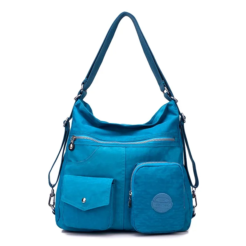 style preppy femmes sac à dos en nylon sacs d'école naturels pour adolescent décontracté femme sacs à bandoulière mochila voyage bookbag sac à dos