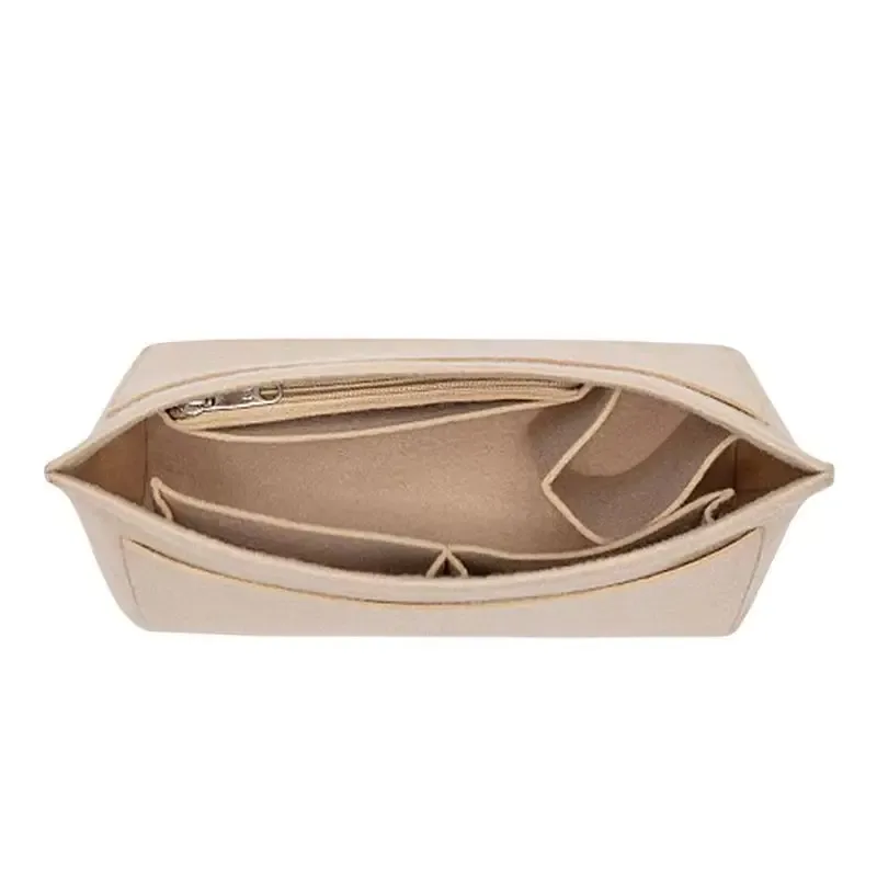 sac à insérer en feutre adapté au sac à main longchamp, sac de doublure en tissu feutré, sac de maquillage, support de voyage, organisateur de sac à main portable