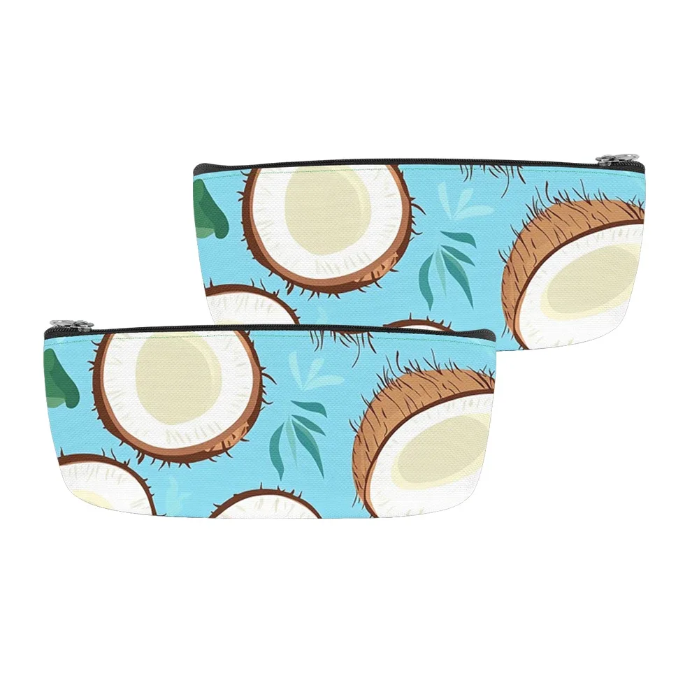 sac à dos tendance imprimé fruits, sacs à crayons, noix de coco tropicale, ananas, cerise, bretelles réglables, sac à dos de voyage scolaire pour adolescents