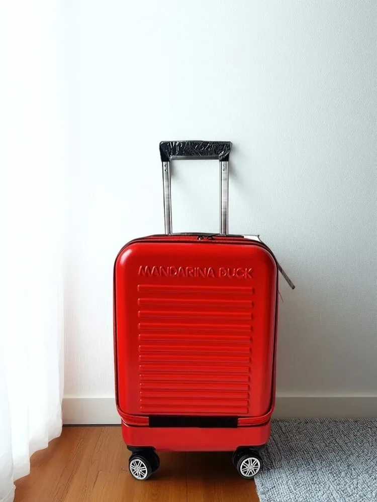 bagage à main de 20 pouces, valise à coque rigide à ouverture frontale, serrure tsa, bagage léger de marque de cabine spinner pour voyage d'affaires